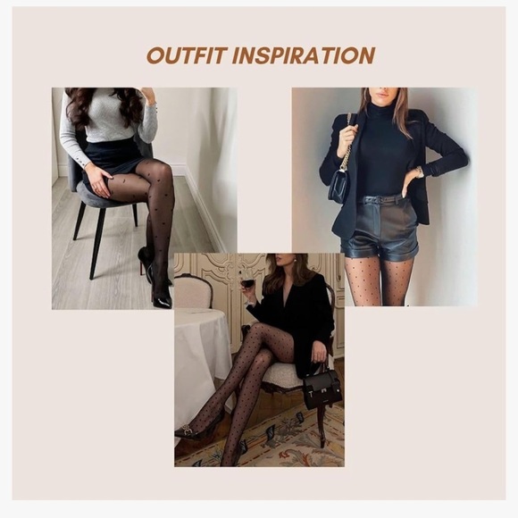 Klash Beauty winter tights heart design thermopanty size small - Picture 5 of 6